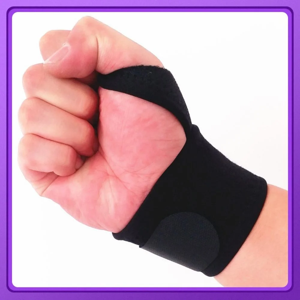 Adjustable Wrist Support Wrap Wrist Brace with Thumb Stabilizer for Volleyball Badminton Tennis Wyz20387