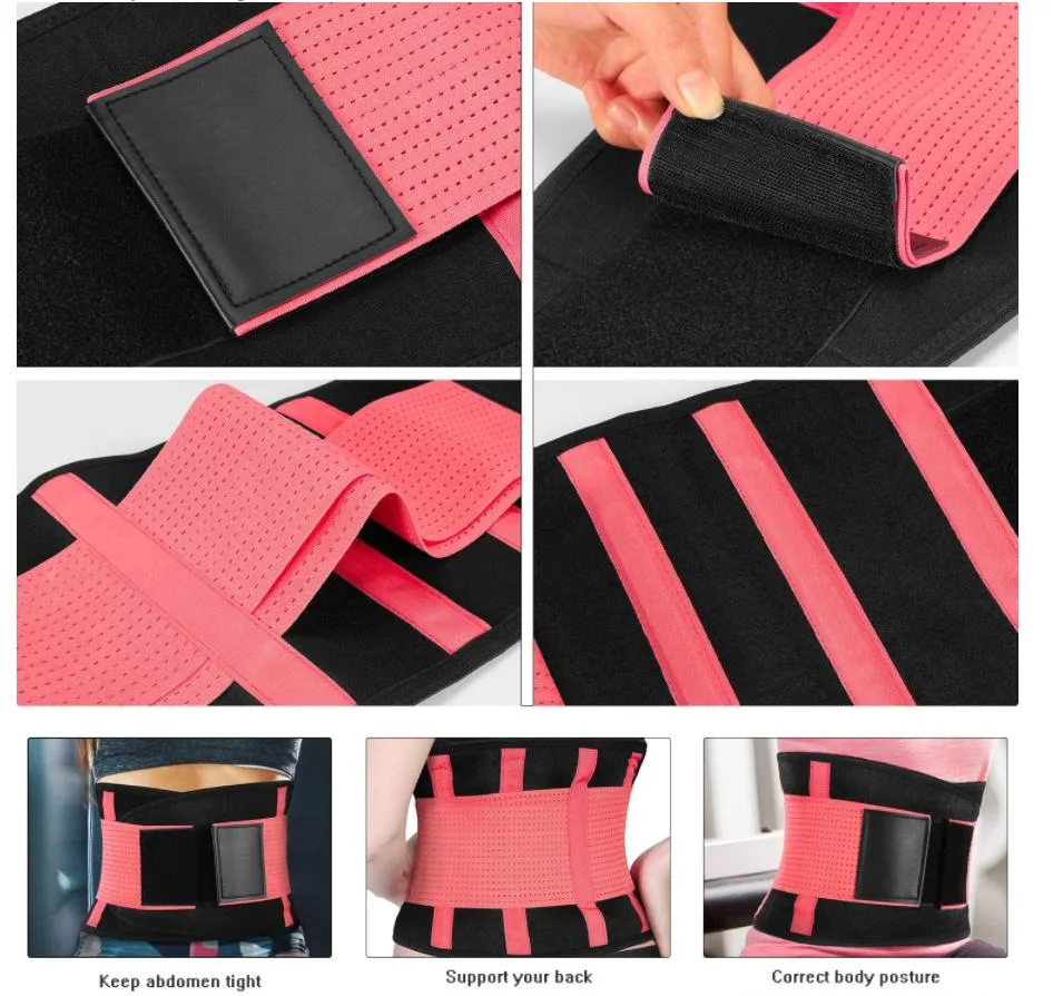 Weight Loss Neoprene Slim Sweet Exercise Sweat Waist Trimmer Belt Waist Shaper Waist Trainer