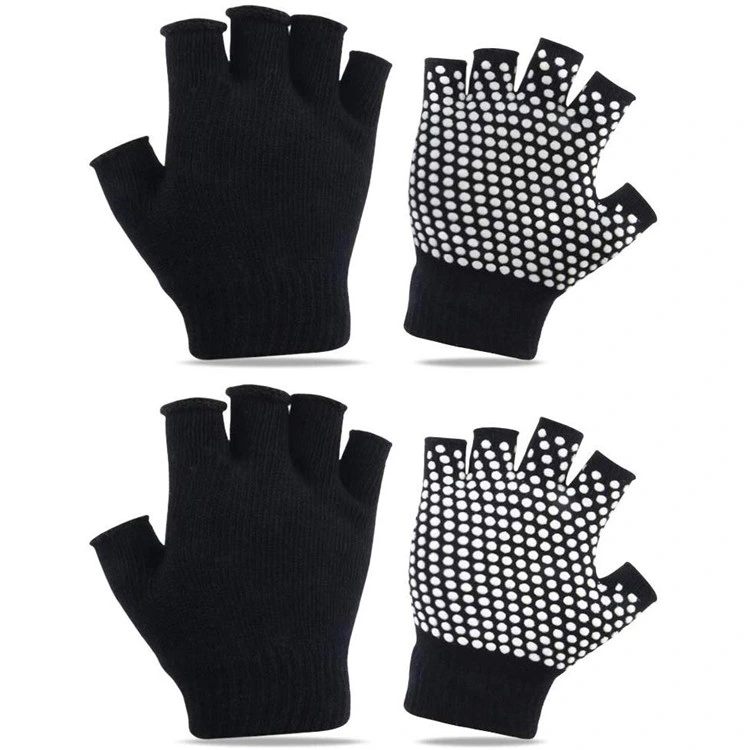 Anti Slip Sport Workout Pilates Cotton Yoga Glove