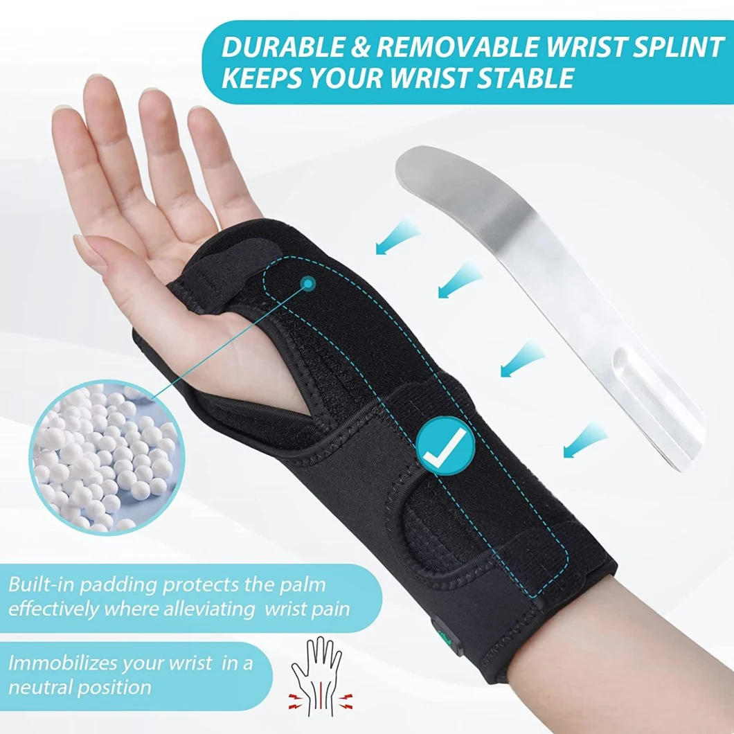 Amazon Best Selling Wrist Splint Support Carpal Tunnel Night Sleep Wrist Brace for Pain Sports Injury