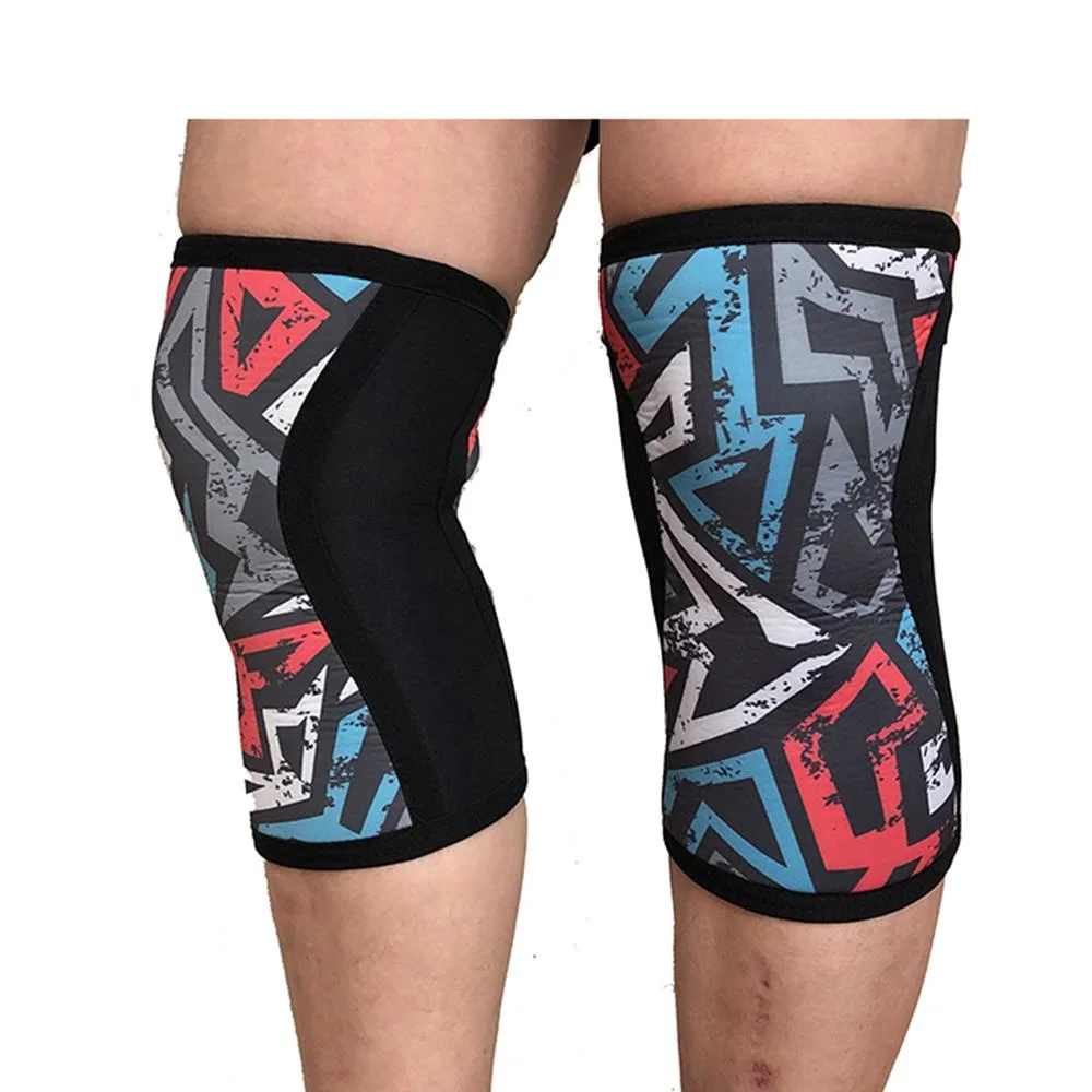 Wholesale Custom Leg Sleeve Support Knee Sleeves Padded 7mm Neoprene Knee Sleeve