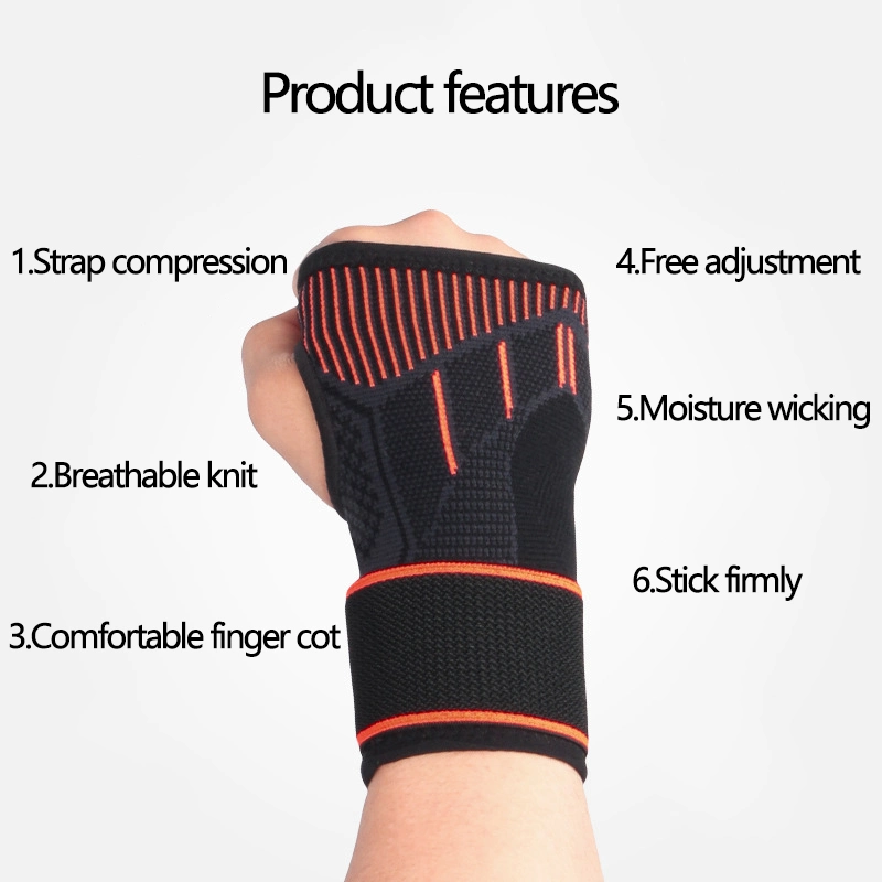 Xlfn6#Hot Selling Compression Sports Towel Wrist Support Sleeve