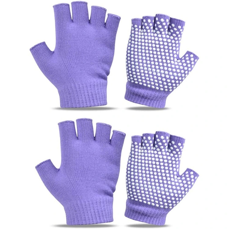 Anti Slip Sport Workout Pilates Cotton Yoga Glove