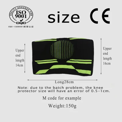 Goldenwell Knee Wrap Powerlifting Mangas de compresión de rodilla personalizadas