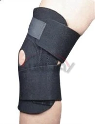 Venta caliente soporte de rodilla de neopreno con orificio (NS0021)