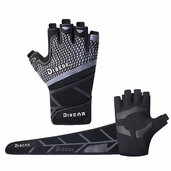 Guantes de entrenamiento para hombres y mujeres Guantes de ejercicio para levantamiento de pesas Ciclismo Gimnasio Entrenamiento Transpirable y ajustado