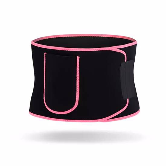 Logotipo de impresión Etiqueta privada Mujeres Adelgazamiento Entrenamiento Compresión Cinturón doble Entrenador de cintura de neopreno