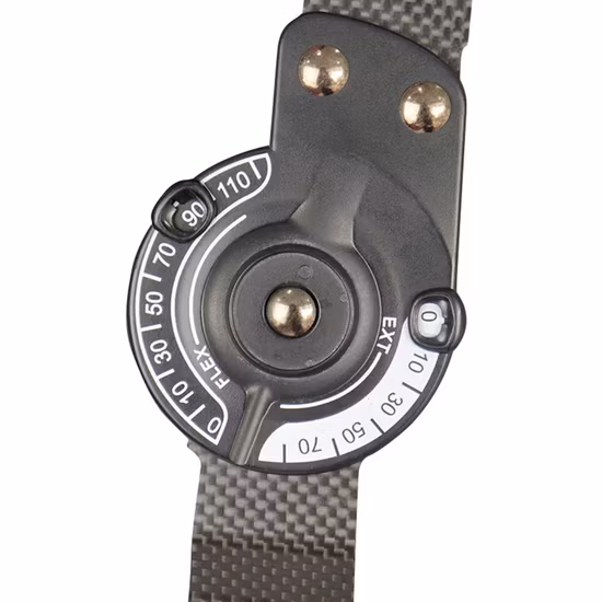 Soporte médico ortopédico ajustable con bisagras ROM Codera